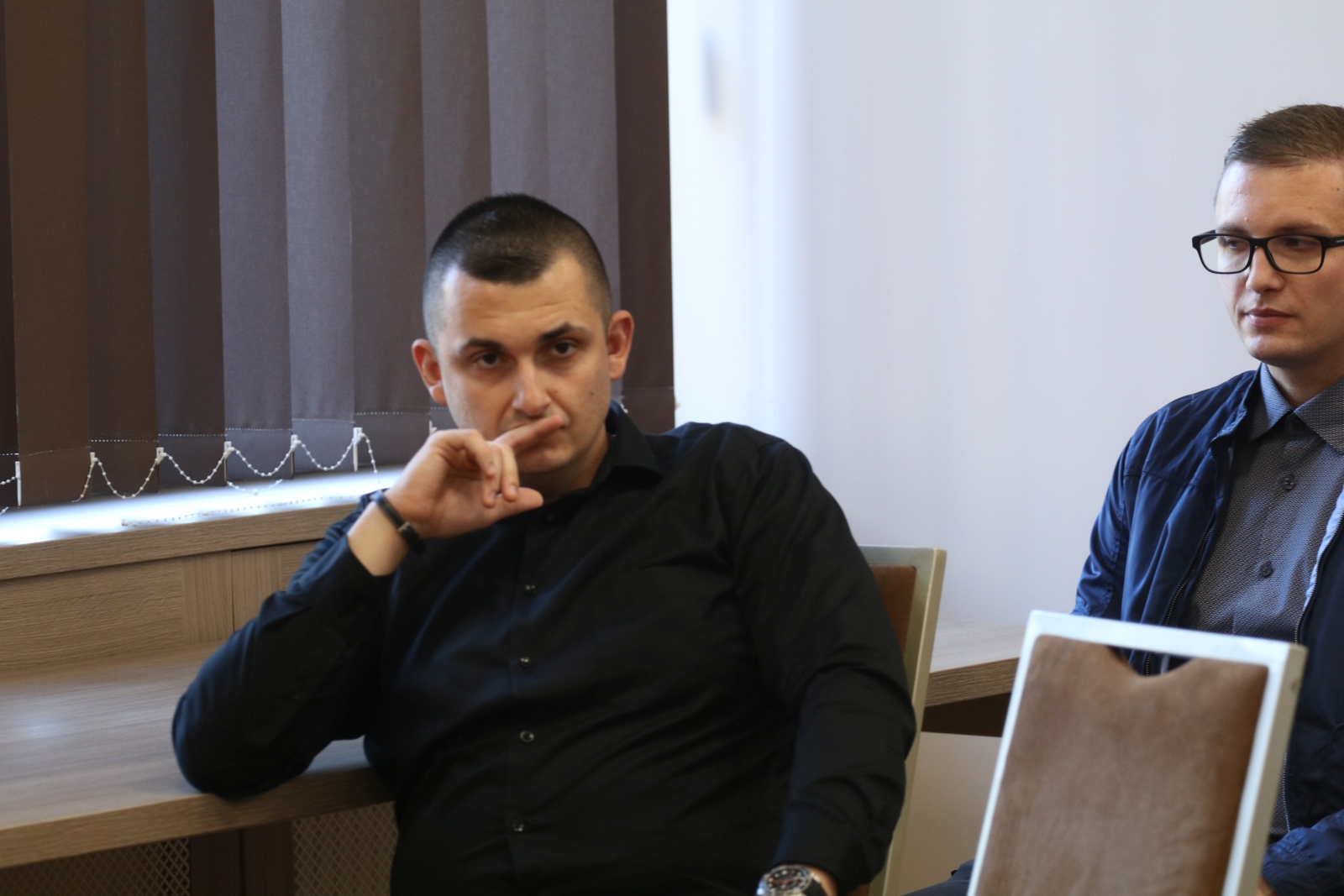 Spotkanie z posłem do PE Porębą odbyło się w starostwie