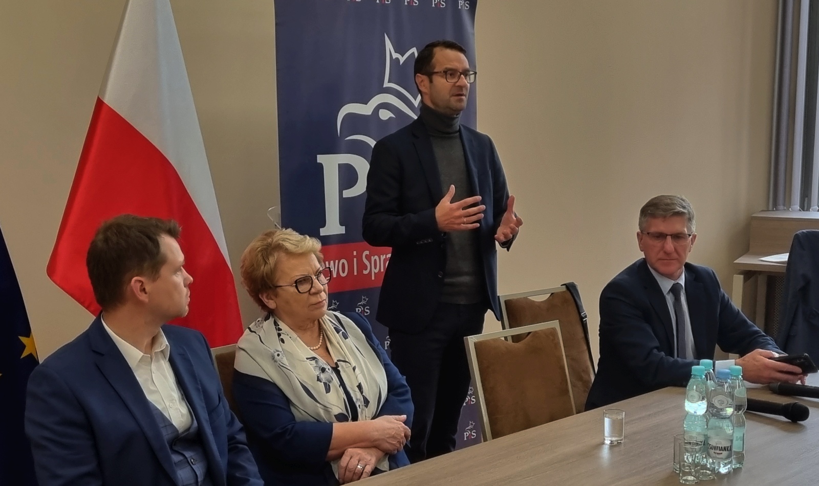 Spotkanie z posłem do PE Porębą odbyło się w starostwie