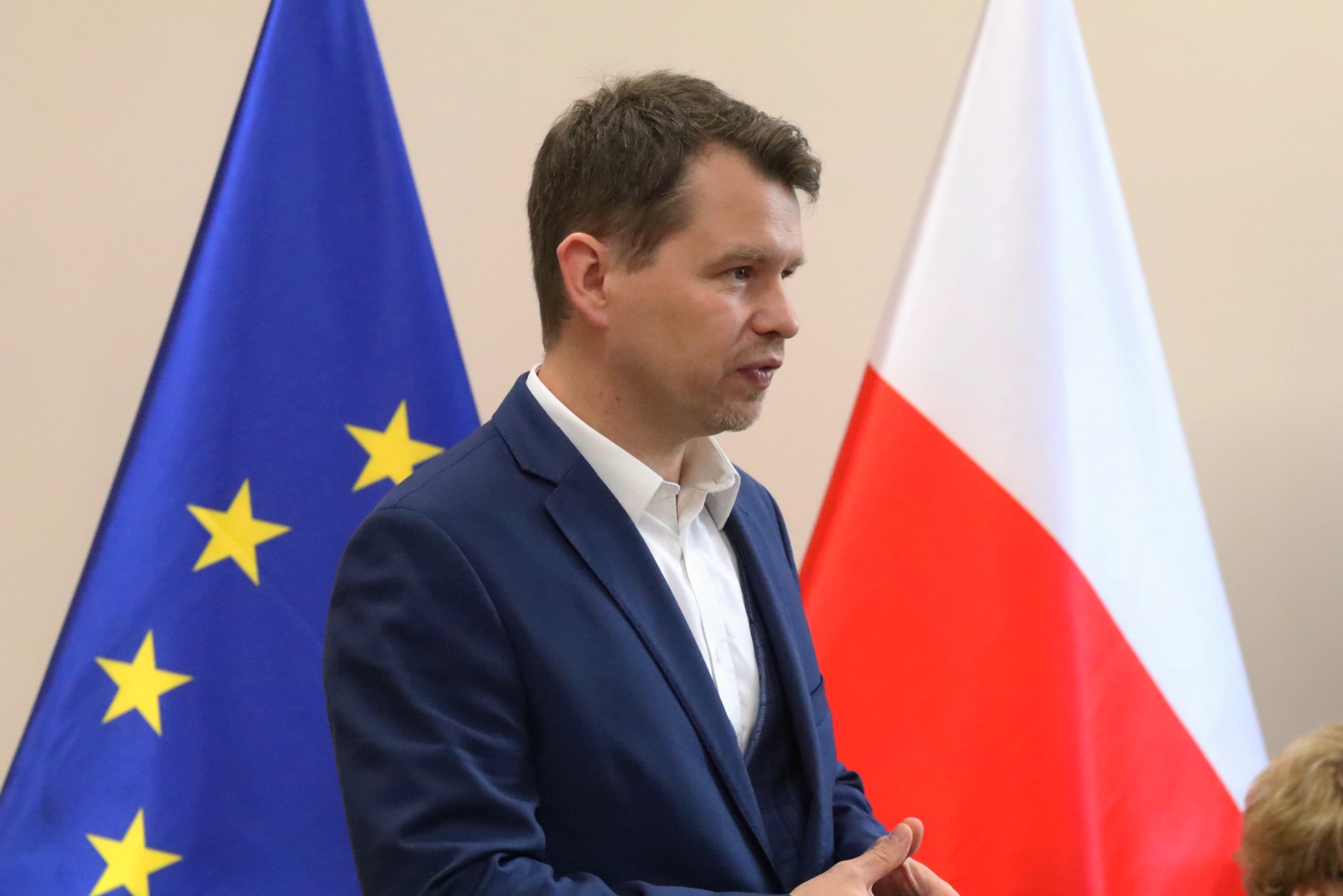 Spotkanie z posłem do PE Porębą odbyło się w starostwie