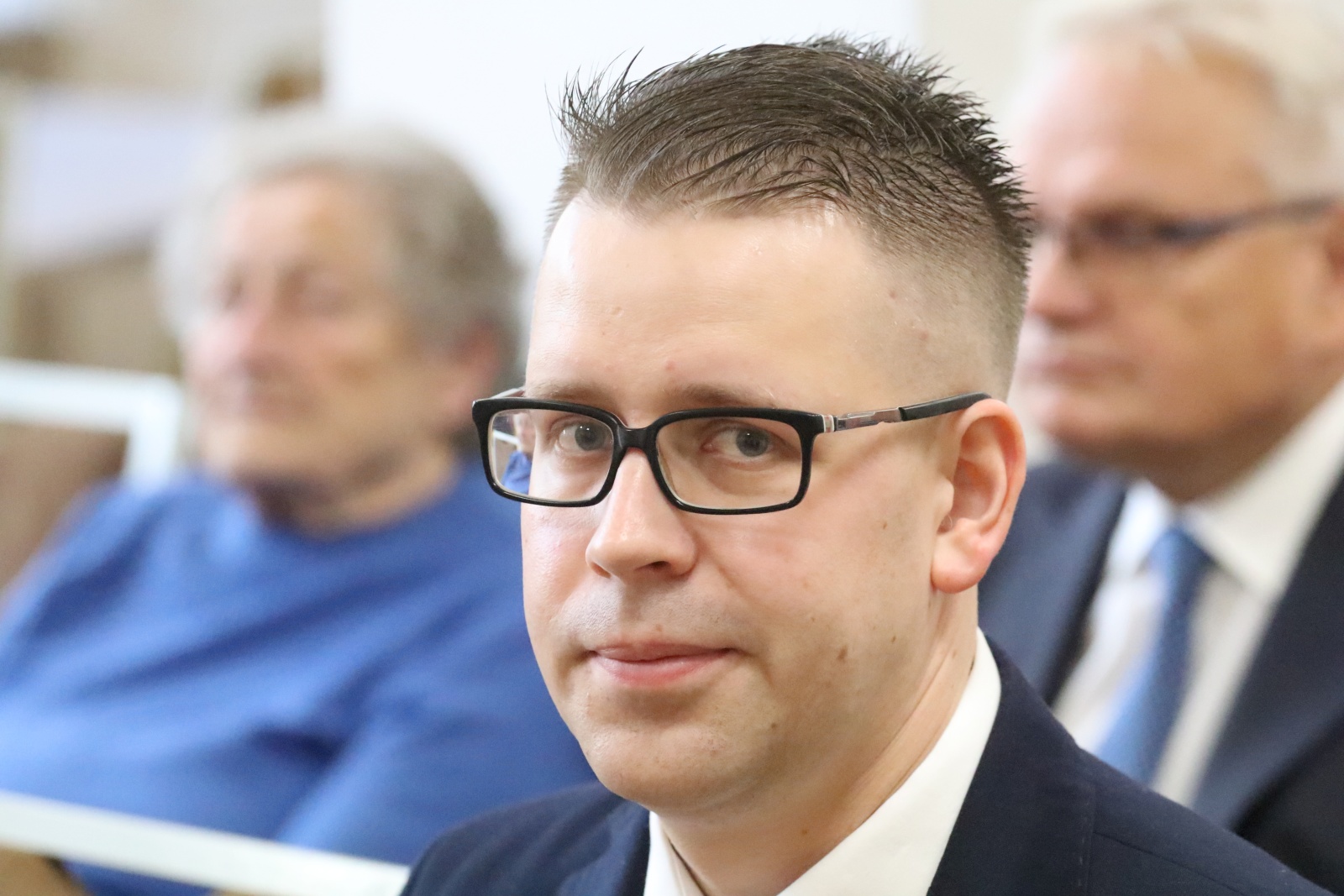 Spotkanie z posłem do PE Porębą odbyło się w starostwie