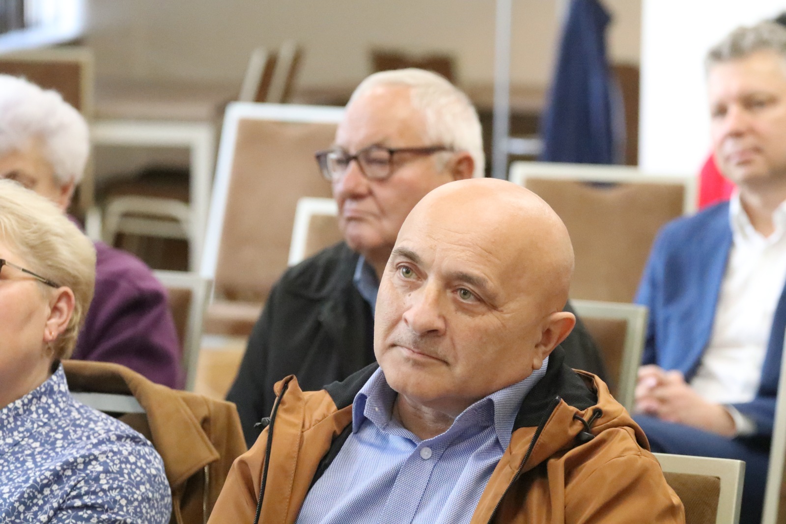 Spotkanie z posłem do PE Porębą odbyło się w starostwie