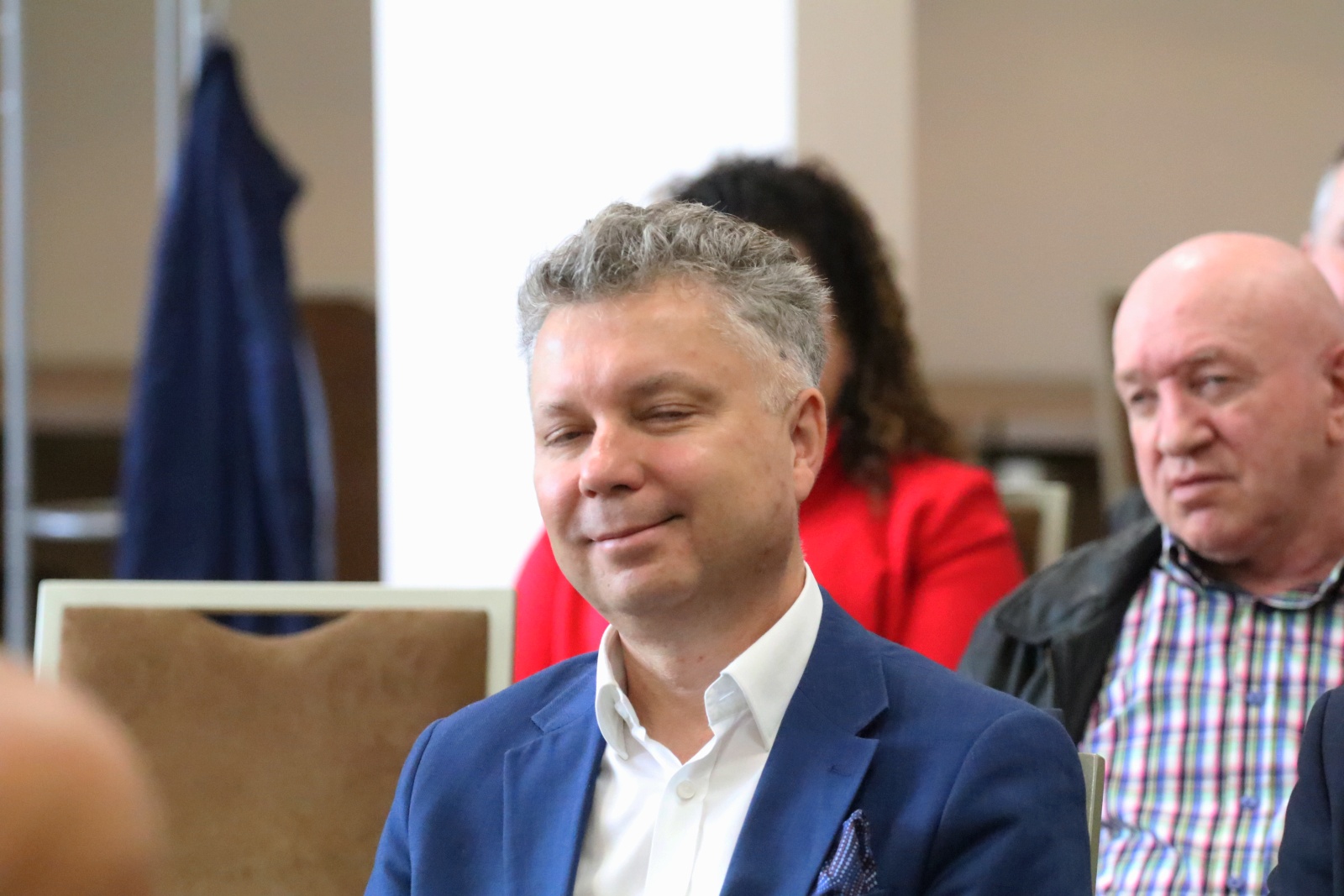 Spotkanie z posłem do PE Porębą odbyło się w starostwie