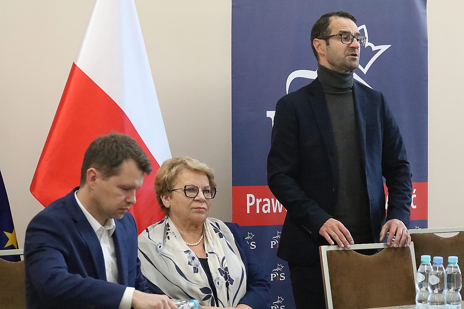 Spotkanie z posłem do PE Porębą odbyło się w starostwie