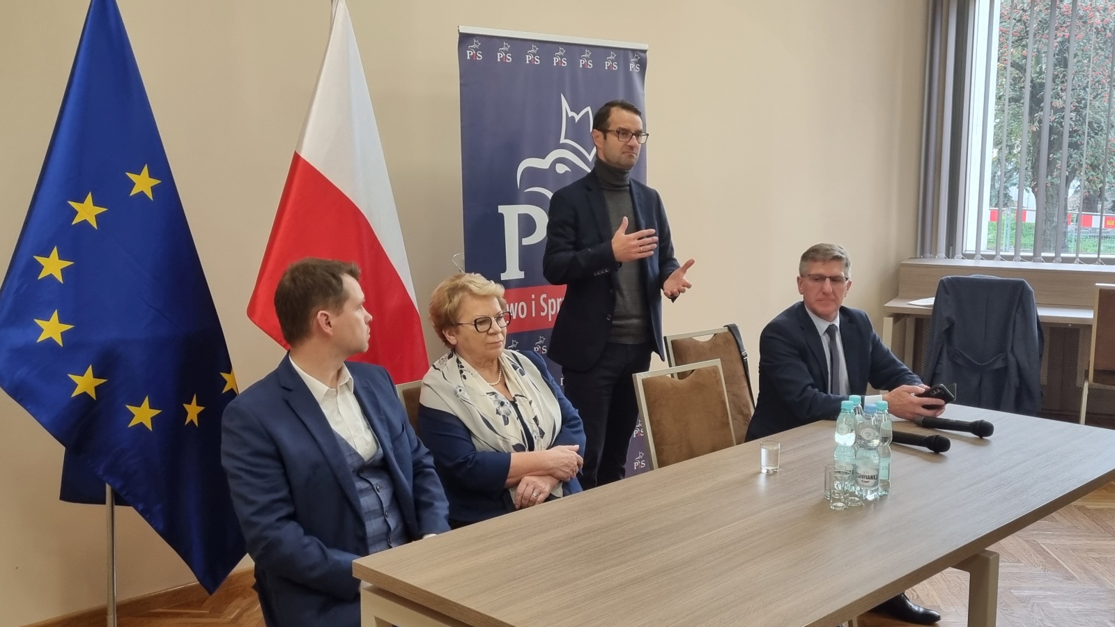 Spotkanie z posłem do PE Porębą odbyło się w starostwie