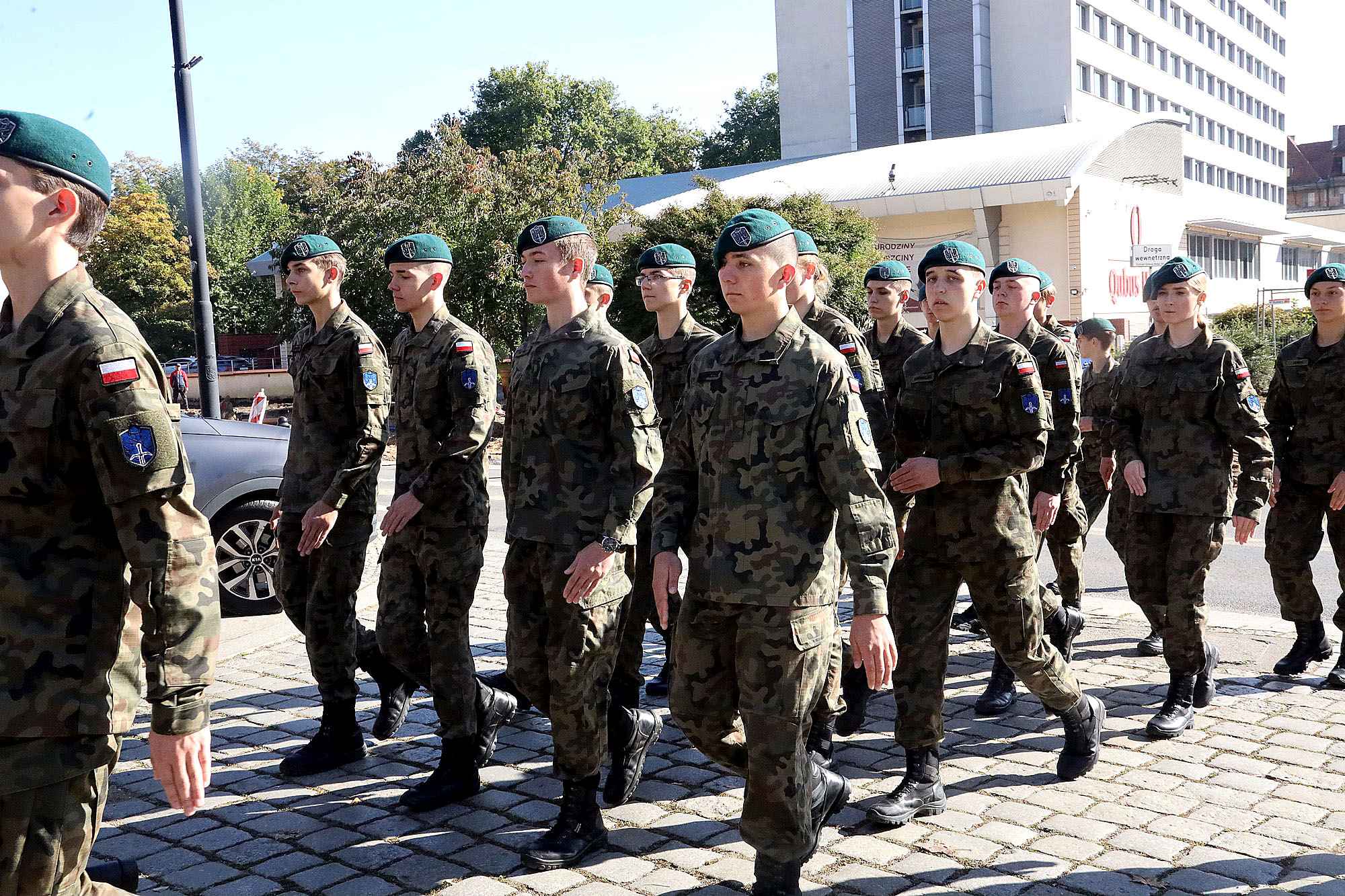 Ślubowanie kadetów Wojskowej Szkoły im. Zawiszy Czarnego