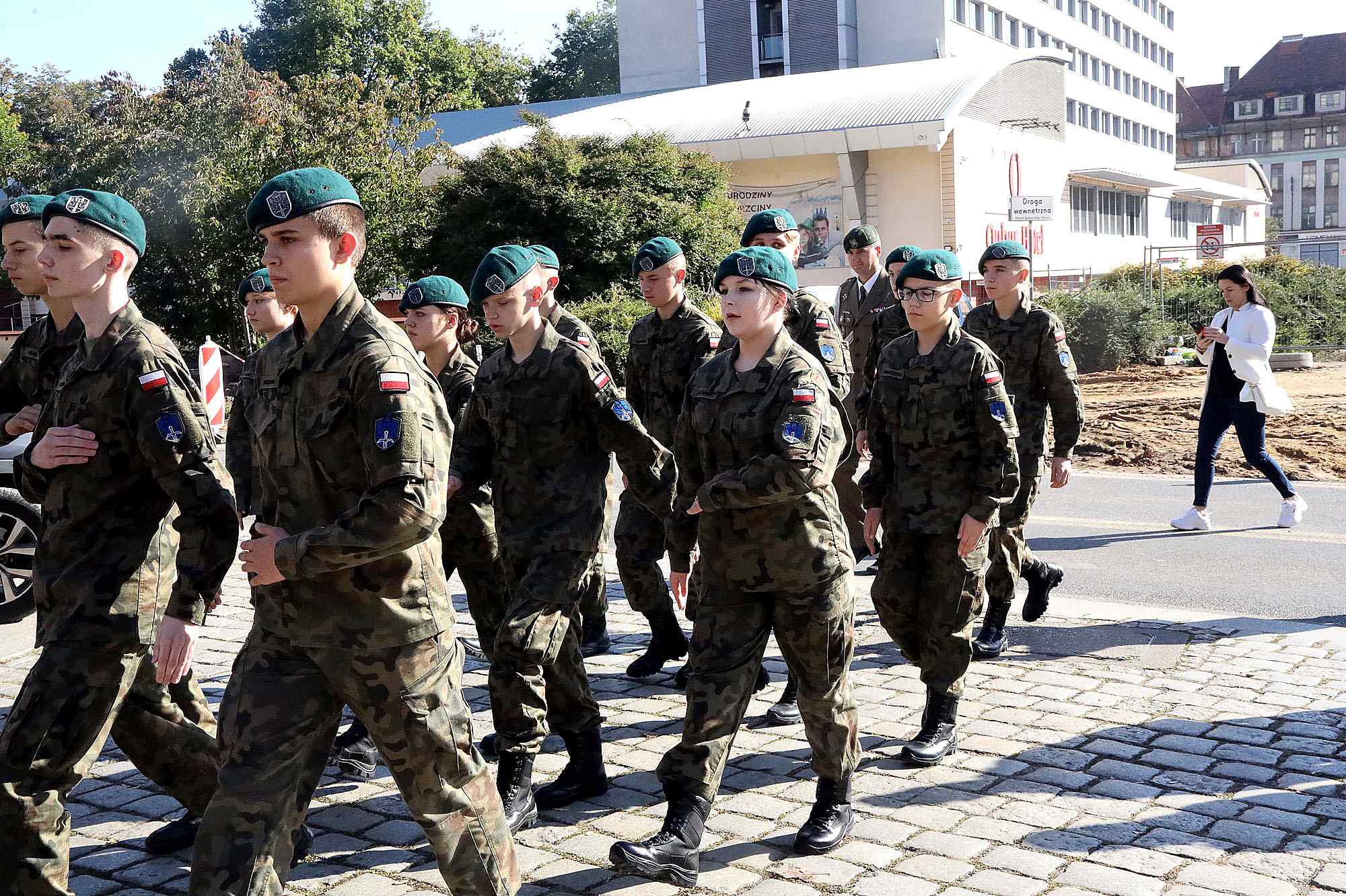 Ślubowanie kadetów Wojskowej Szkoły im. Zawiszy Czarnego