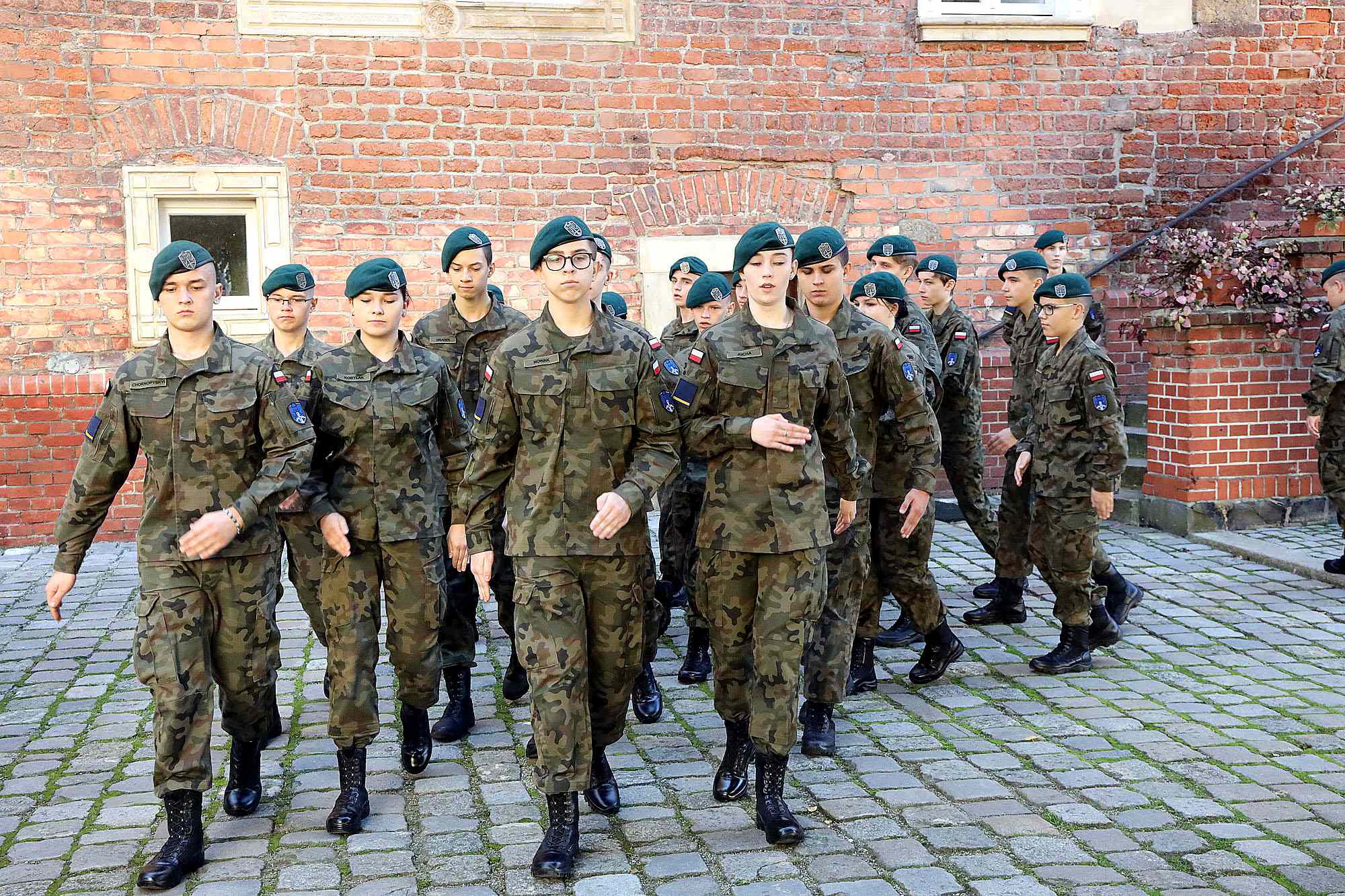 Ślubowanie kadetów Wojskowej Szkoły im. Zawiszy Czarnego