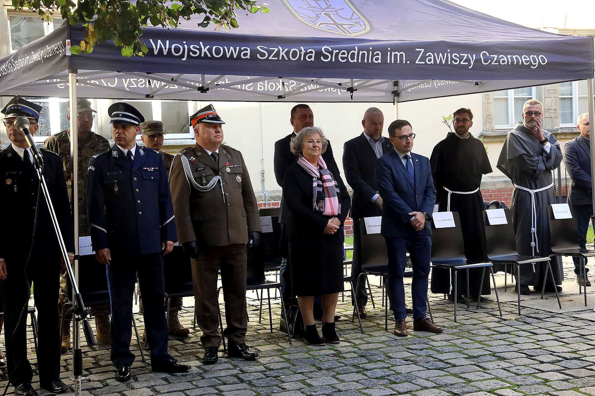 Ślubowanie kadetów Wojskowej Szkoły im. Zawiszy Czarnego