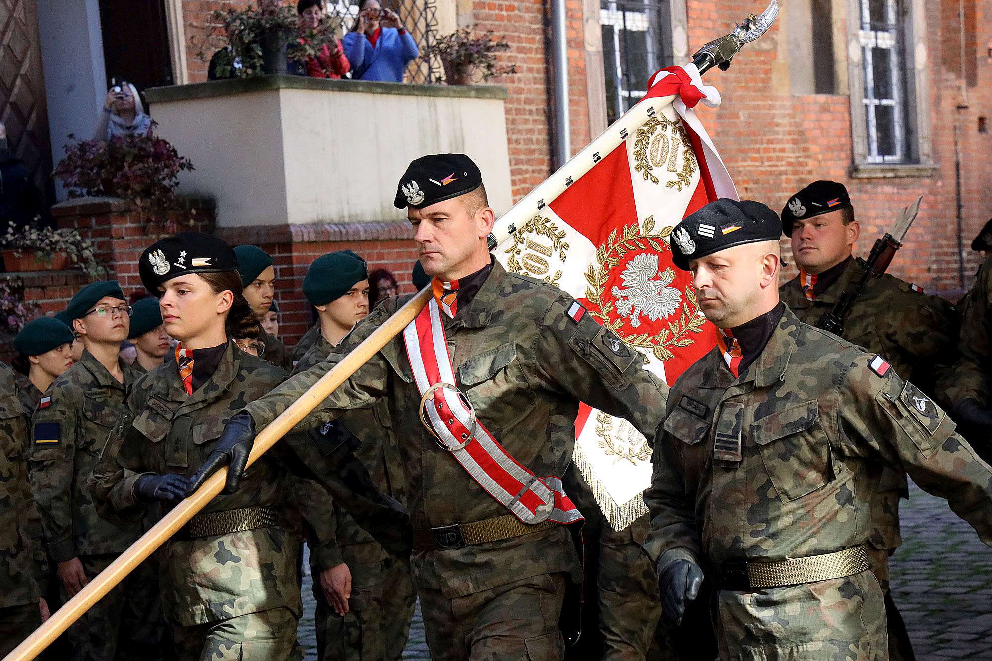 Ślubowanie kadetów Wojskowej Szkoły im. Zawiszy Czarnego