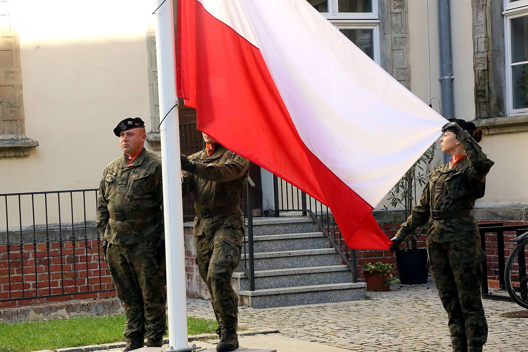 Ślubowanie kadetów Wojskowej Szkoły im. Zawiszy Czarnego