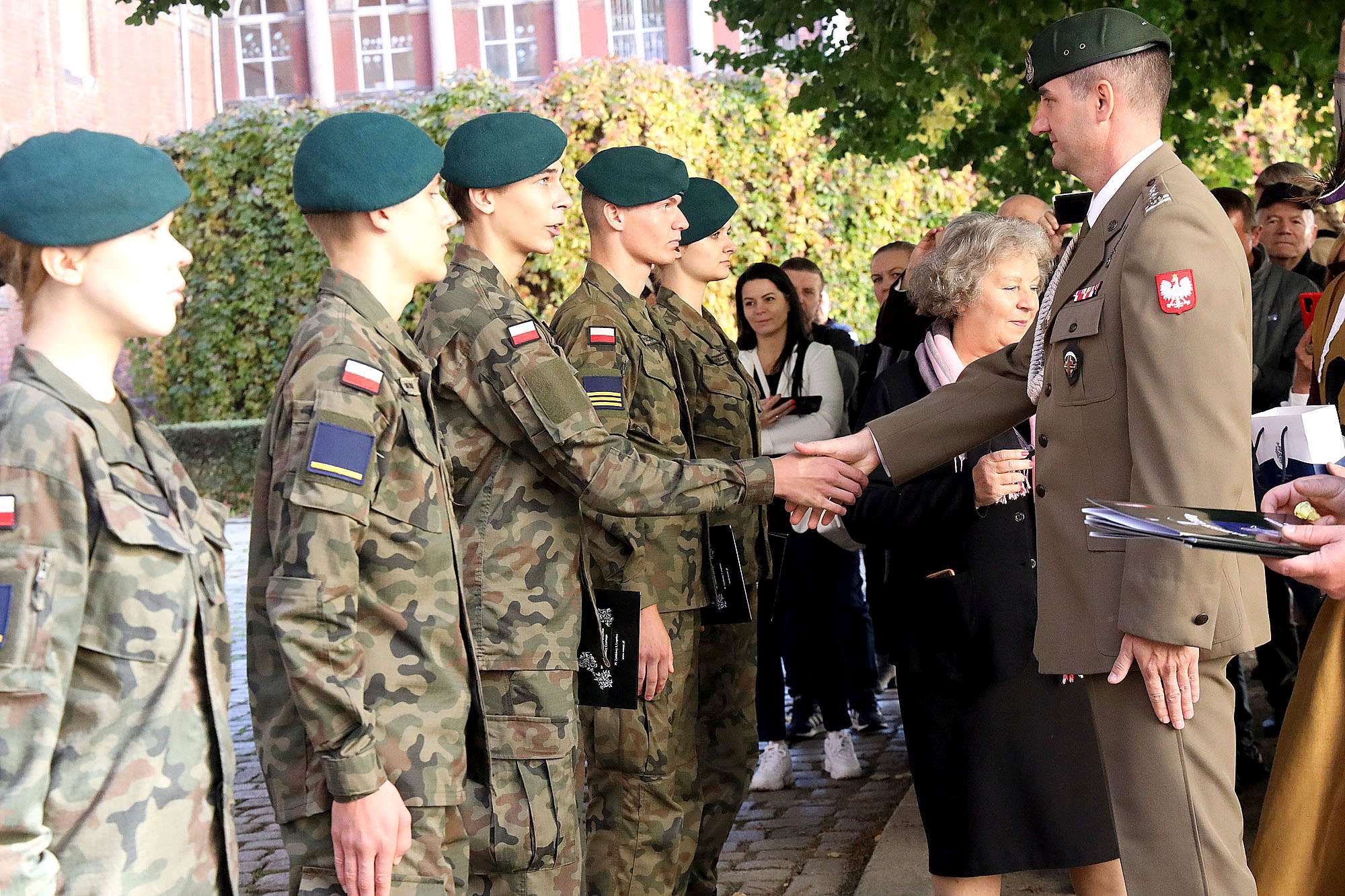 Ślubowanie kadetów Wojskowej Szkoły im. Zawiszy Czarnego