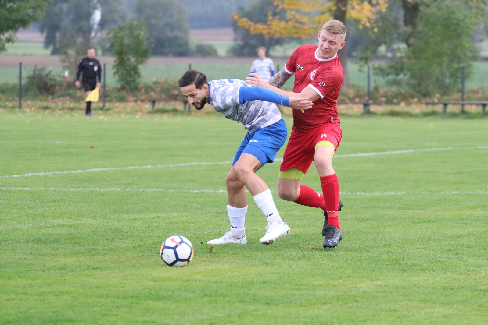 Płomień Radwanice wysoko wygrał ze Zrywem Kłębanowice