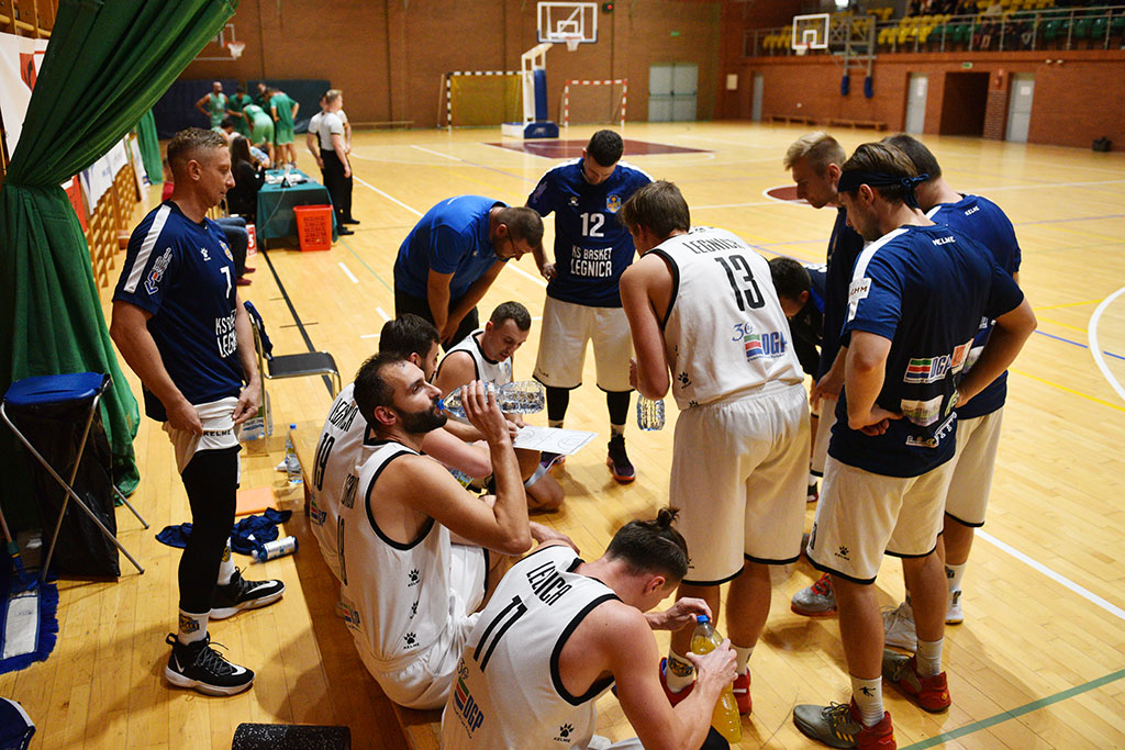 KS Basket Legnica ponownie wygrywa w trzeciej lidze
