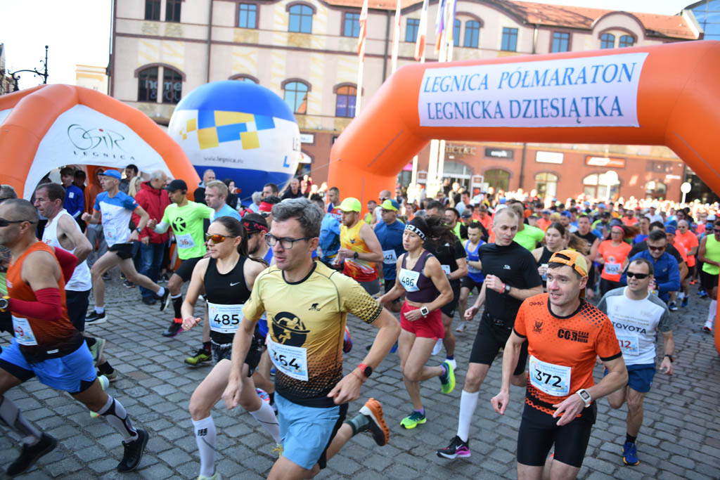 XI Legnica Półmaraton i III Legnicka Dziesiątka cz. 1