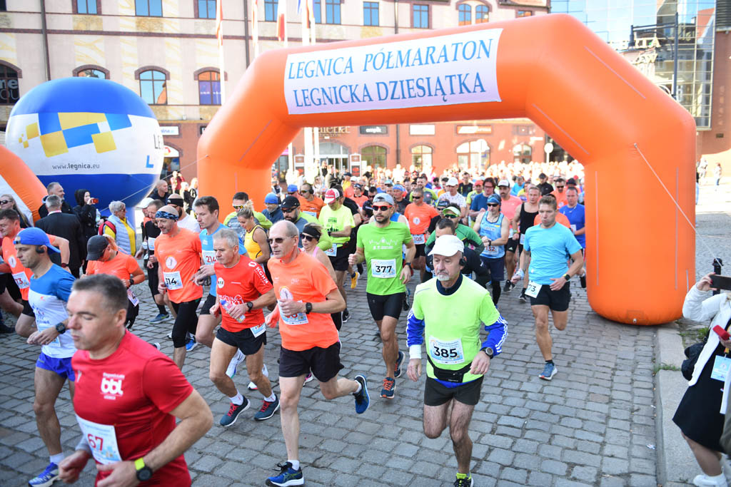 XI Legnica Półmaraton i III Legnicka Dziesiątka cz. 1