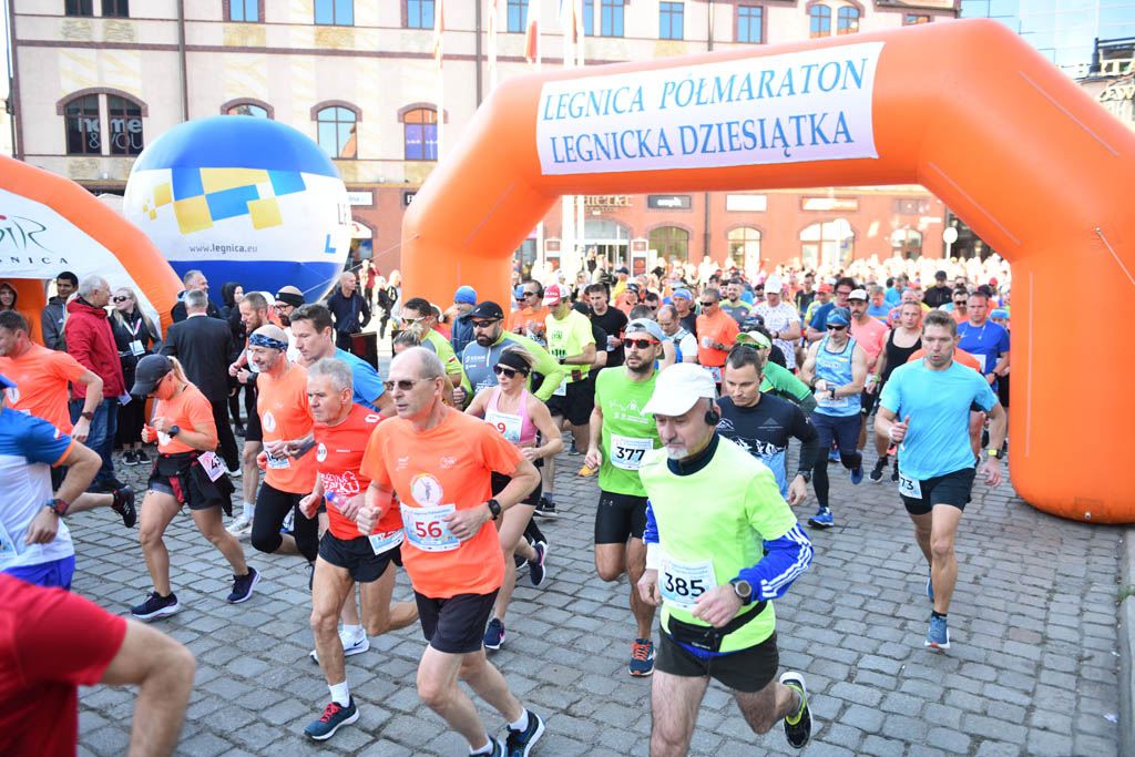 XI Legnica Półmaraton i III Legnicka Dziesiątka cz. 1