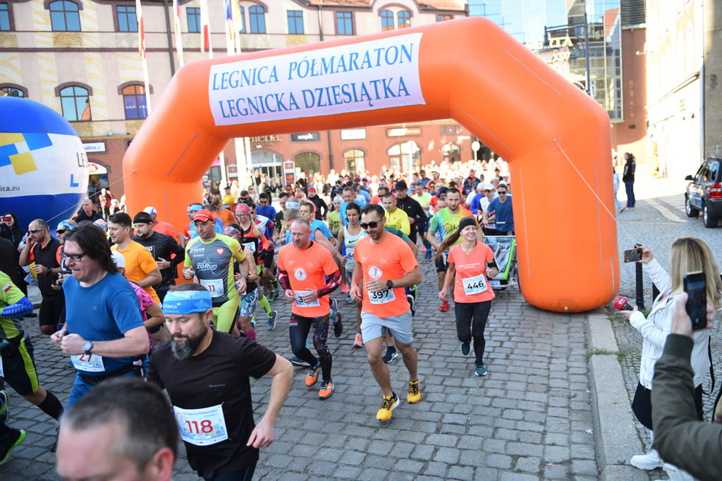 XI Legnica Półmaraton i III Legnicka Dziesiątka cz. 1