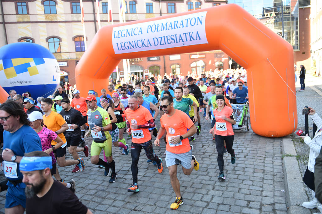 XI Legnica Półmaraton i III Legnicka Dziesiątka cz. 1
