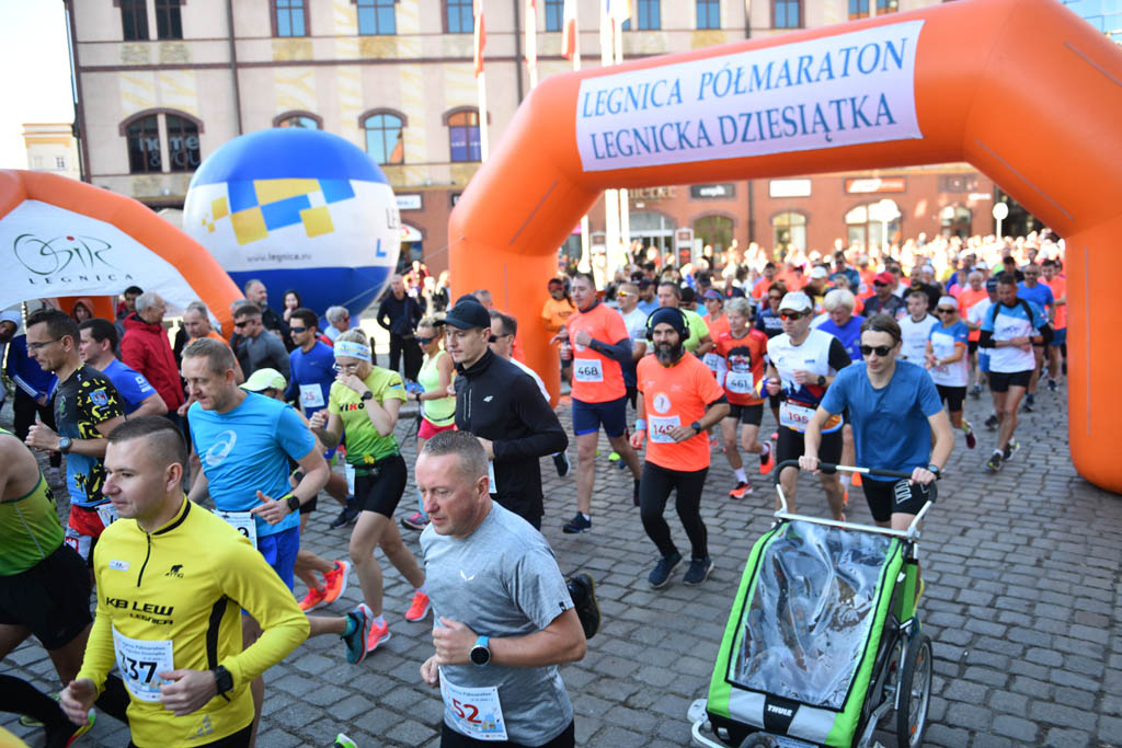 XI Legnica Półmaraton i III Legnicka Dziesiątka cz. 1