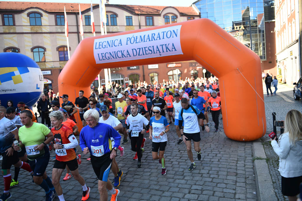 XI Legnica Półmaraton i III Legnicka Dziesiątka cz. 1