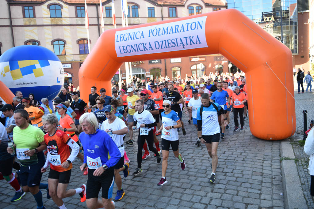 XI Legnica Półmaraton i III Legnicka Dziesiątka cz. 1