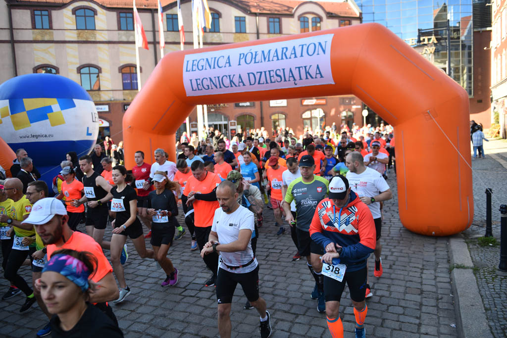 XI Legnica Półmaraton i III Legnicka Dziesiątka cz. 1