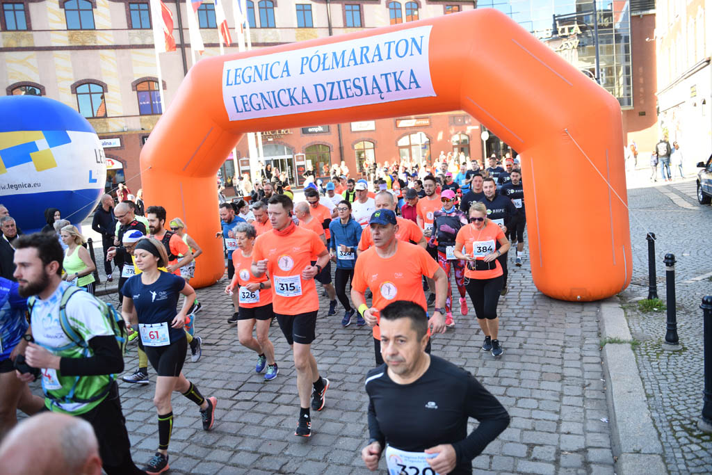 XI Legnica Półmaraton i III Legnicka Dziesiątka cz. 1