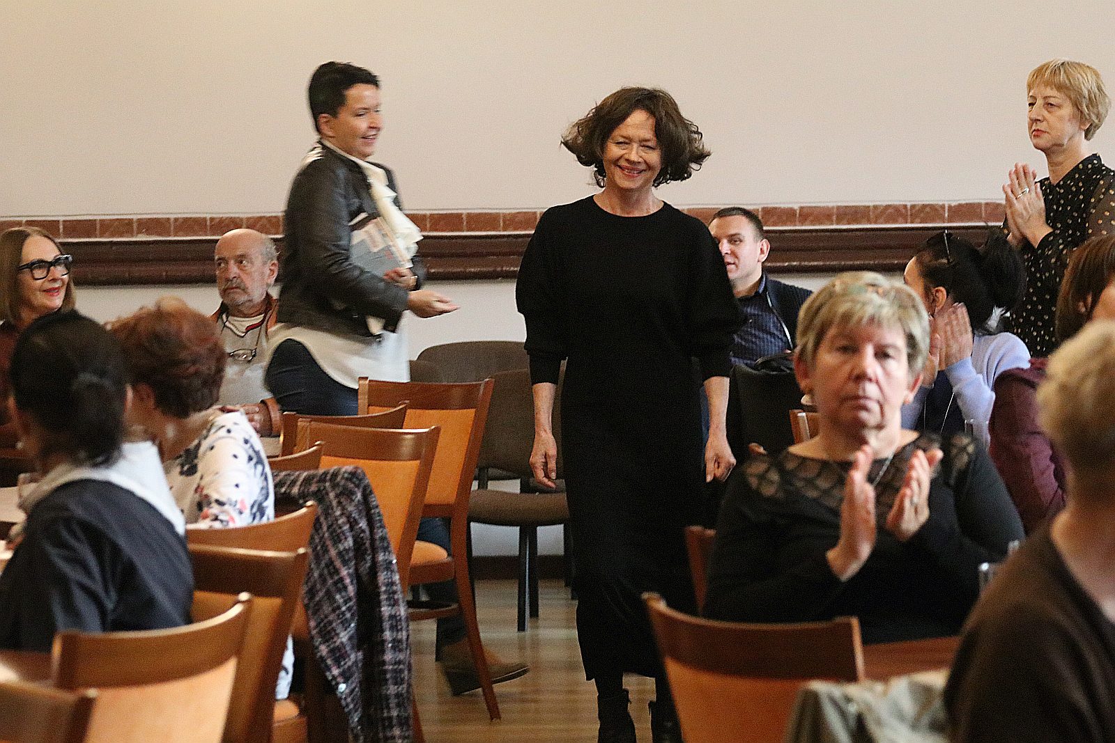 Spotkanie z Joanną Szczepkowską cieszyło się wielkim powodzeniem