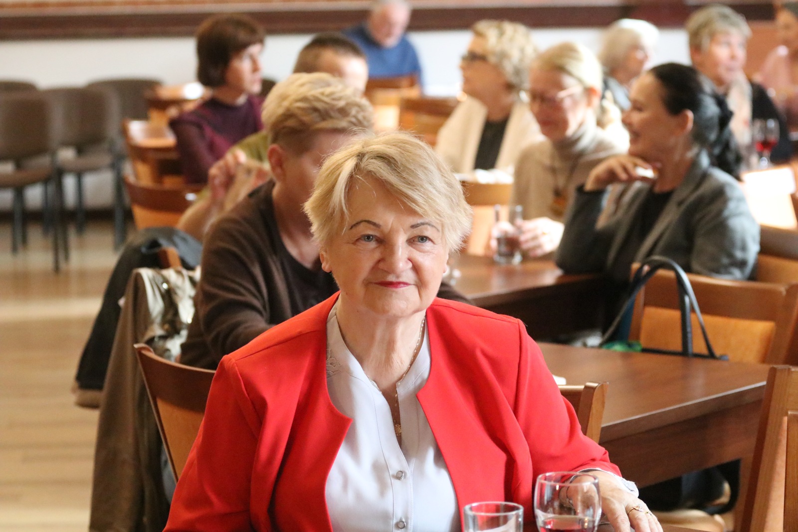 Spotkanie z Joanną Szczepkowską cieszyło się wielkim powodzeniem