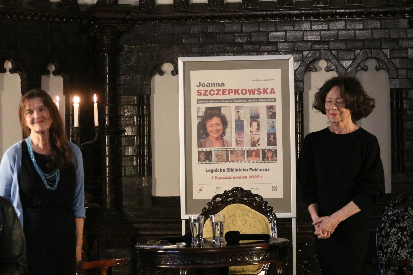 Spotkanie z Joanną Szczepkowską cieszyło się wielkim powodzeniem