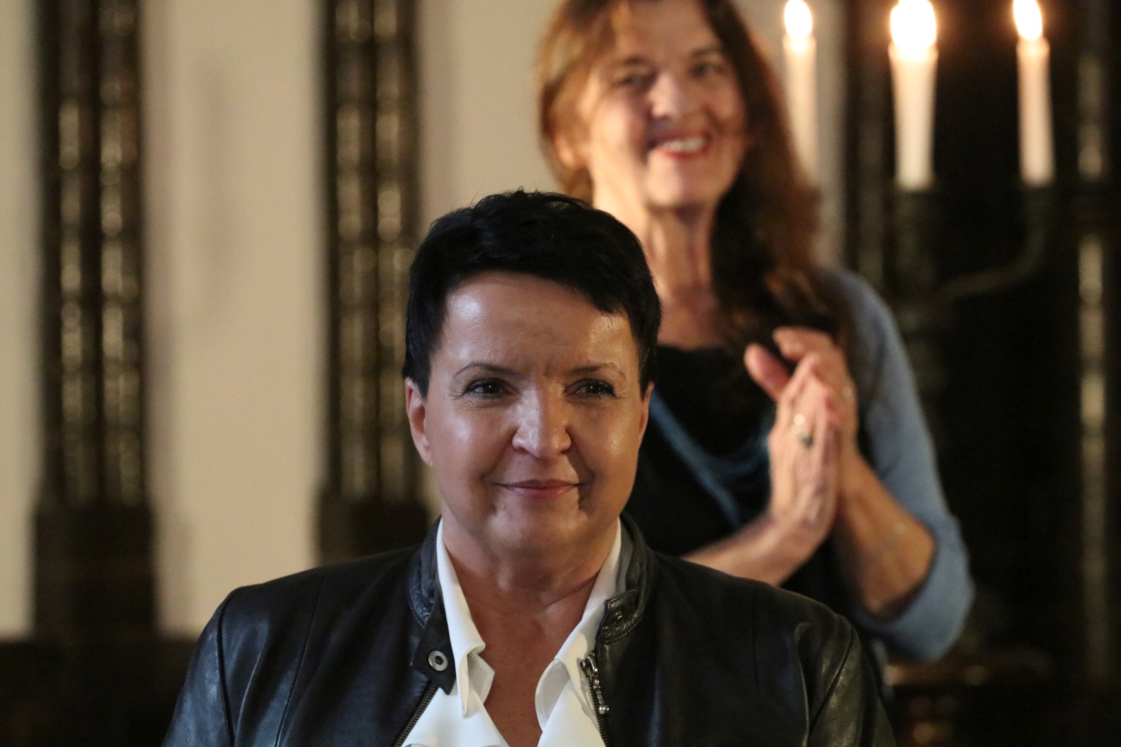 Spotkanie z Joanną Szczepkowską cieszyło się wielkim powodzeniem