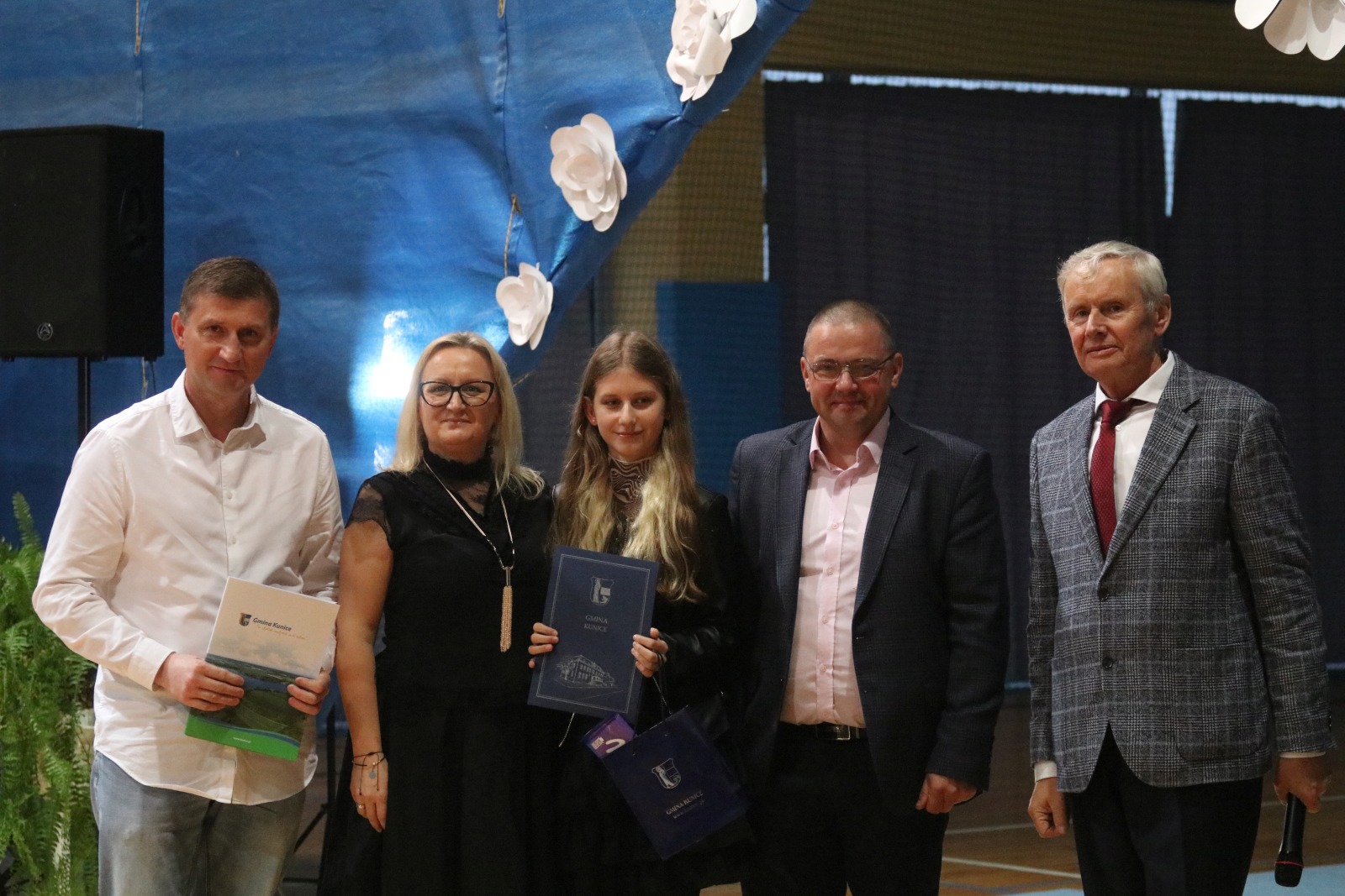 Wręczenie stypendiów i nagród uczniom z gminy Kunice