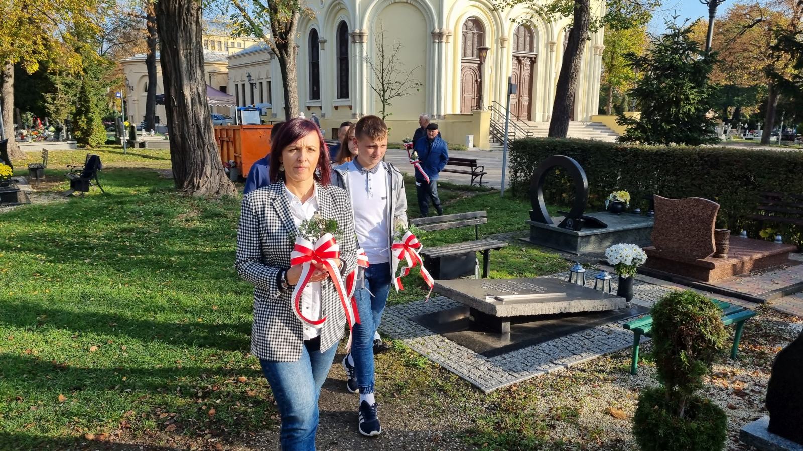 Zapalili znicze na grobach bohaterów Powstania Wielkopolskiego