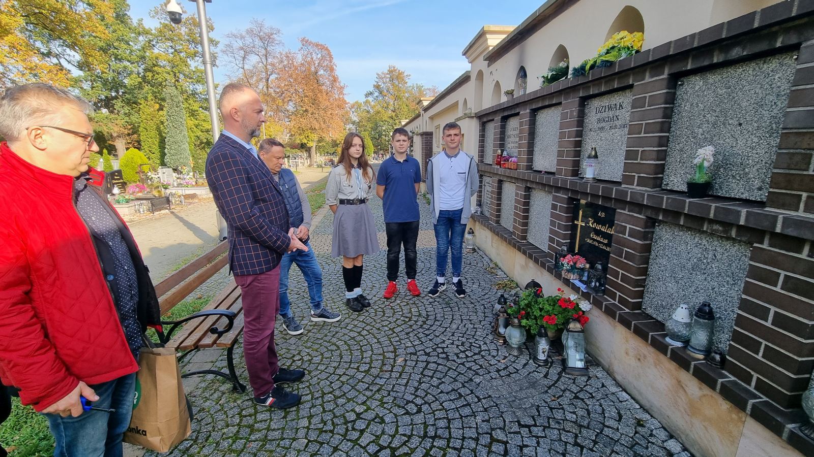 Zapalili znicze na grobach bohaterów Powstania Wielkopolskiego