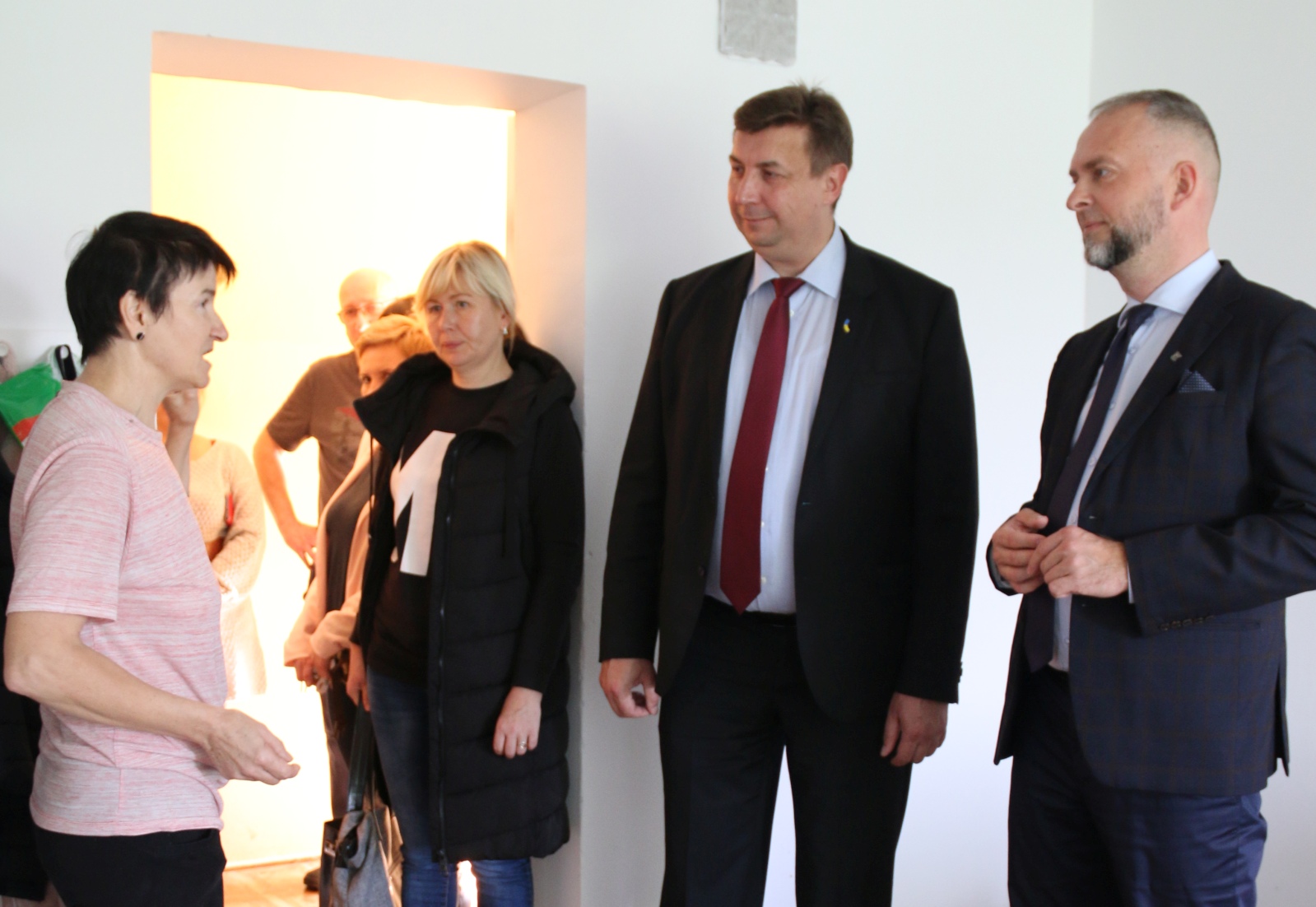 Yurii Tokar spotkał się z uchodźcami wojennymi z Ukrainy