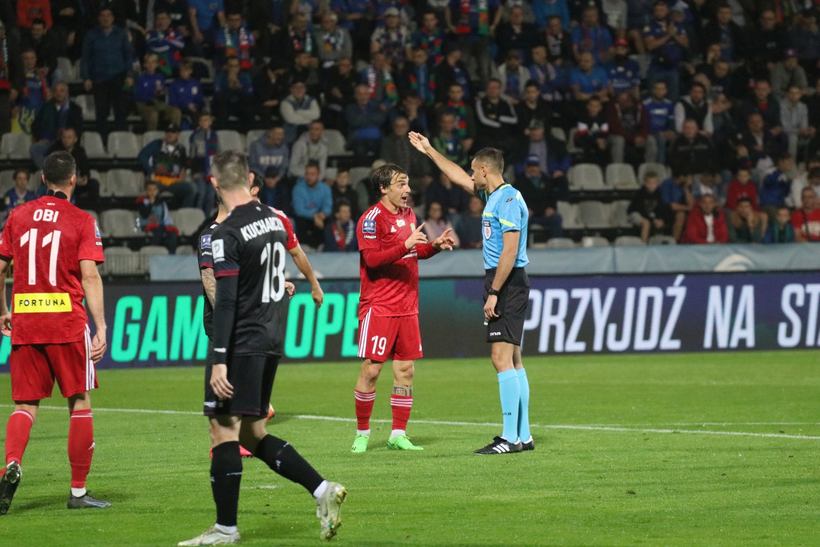 Dwie bramki Obiety to za mało aby wygrać z Pogonią Szczecin