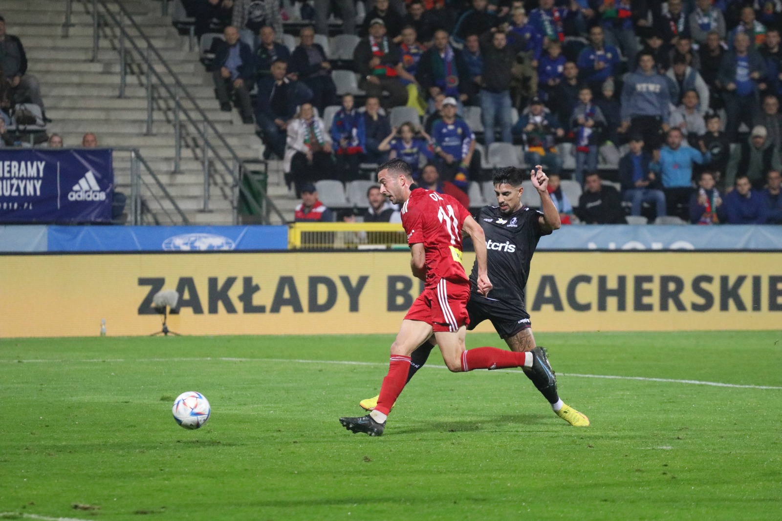 Dwie bramki Obiety to za mało aby wygrać z Pogonią Szczecin