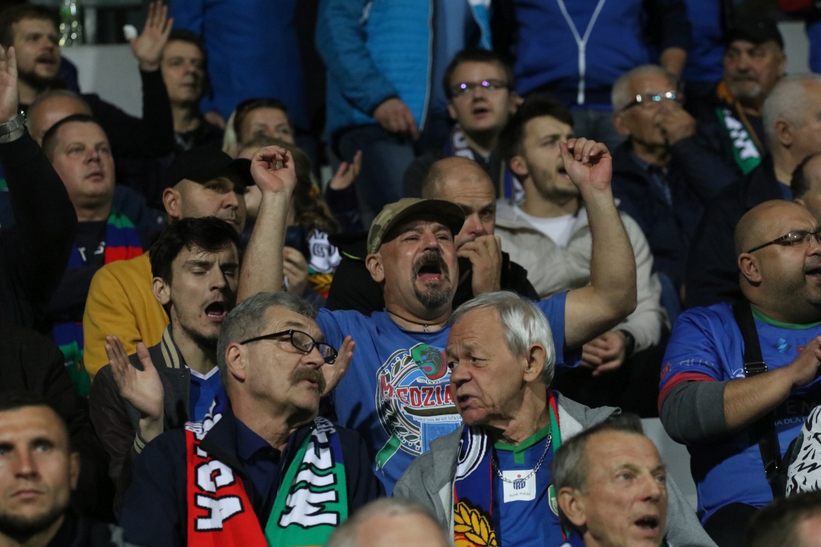 Ponad pięć tysięcy kibiców dopingowało Miedź Legnica