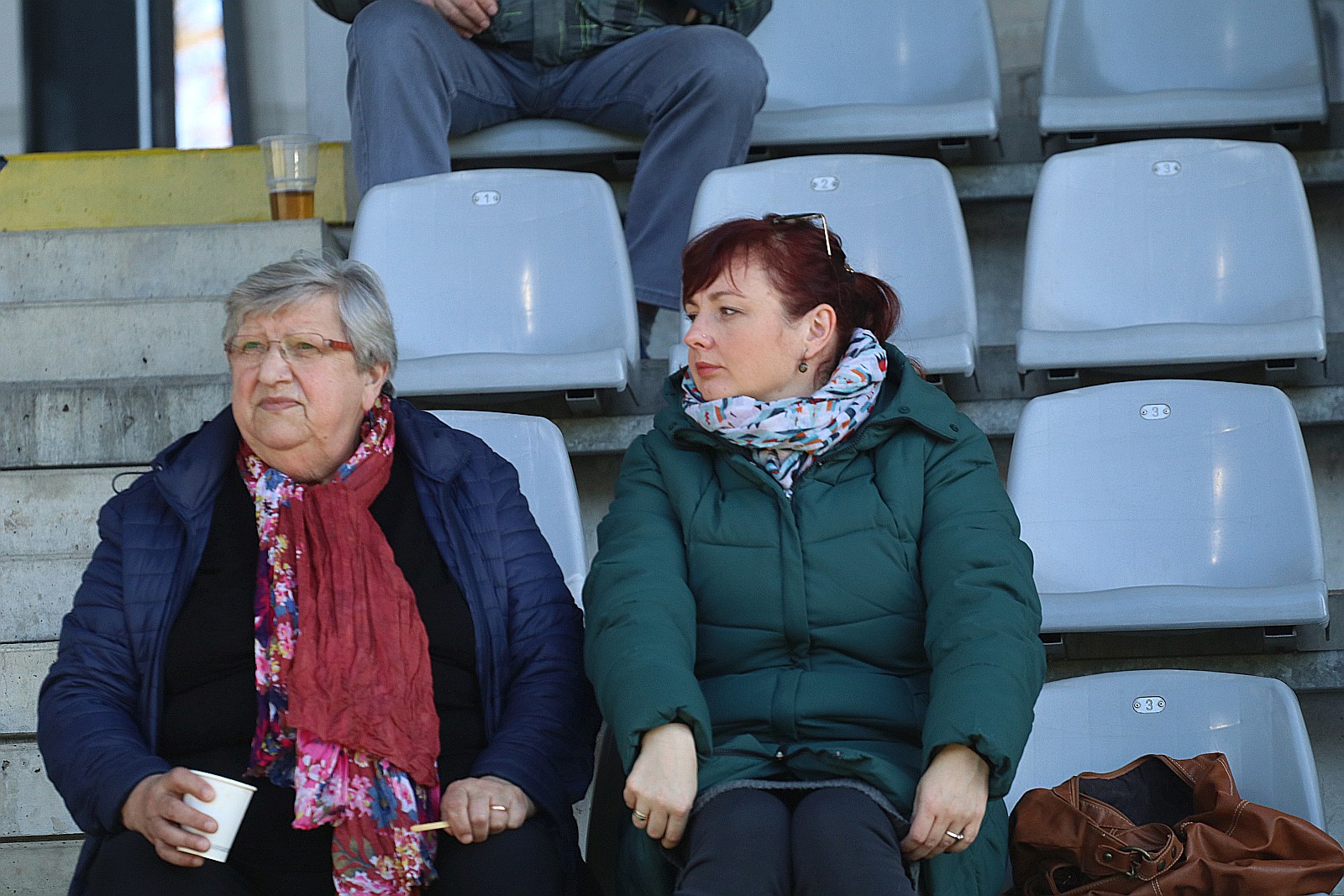 Kibice na meczu Miedź Legnica - Śląsk Wrocław