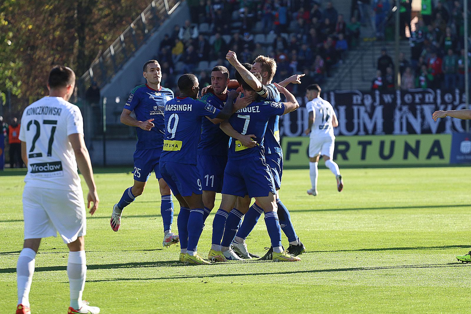 Chuca daje Miedzi Legnica cenne zwycięstwo w meczu przyjaźni