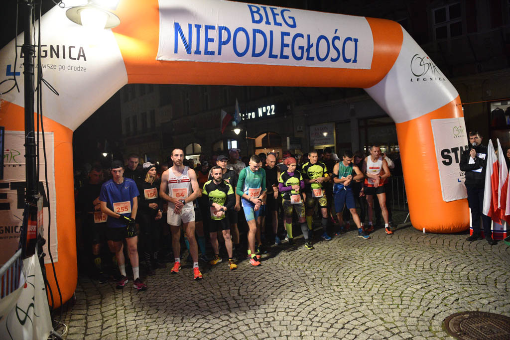 Jan Kaczor triumfatorem Legnickiego Biegu Niepodległości