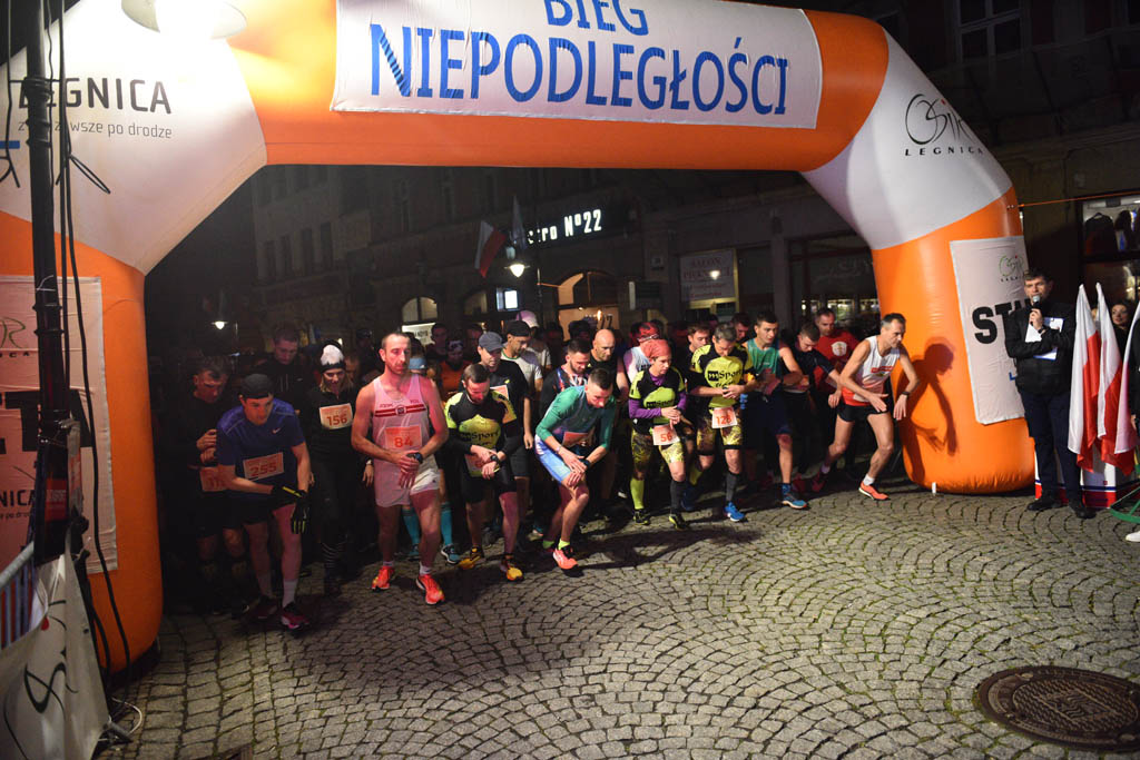 Jan Kaczor triumfatorem Legnickiego Biegu Niepodległości