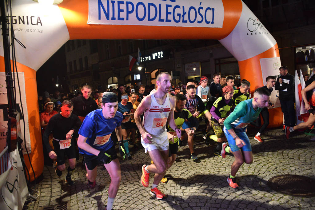 Jan Kaczor triumfatorem Legnickiego Biegu Niepodległości