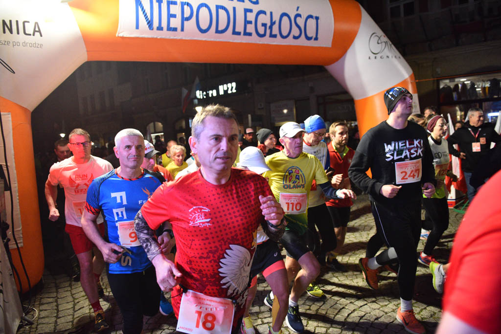 Jan Kaczor triumfatorem Legnickiego Biegu Niepodległości