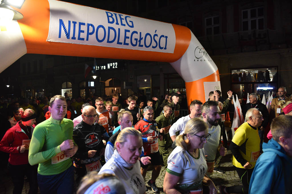 Jan Kaczor triumfatorem Legnickiego Biegu Niepodległości