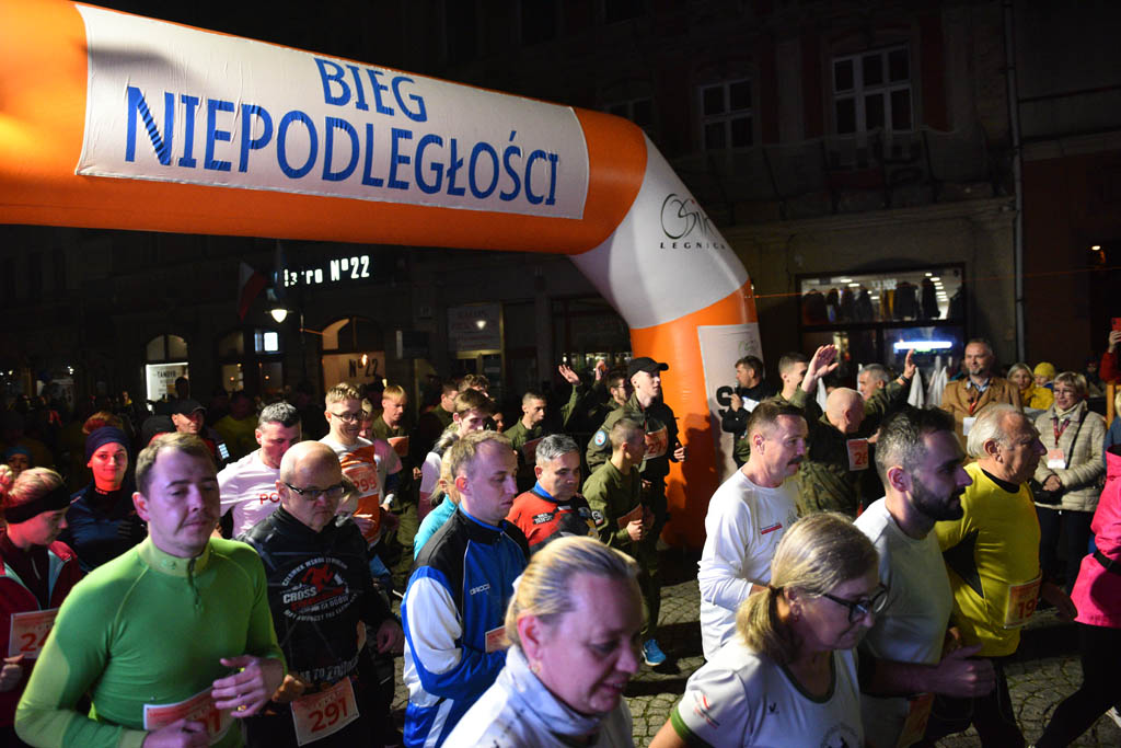 Jan Kaczor triumfatorem Legnickiego Biegu Niepodległości