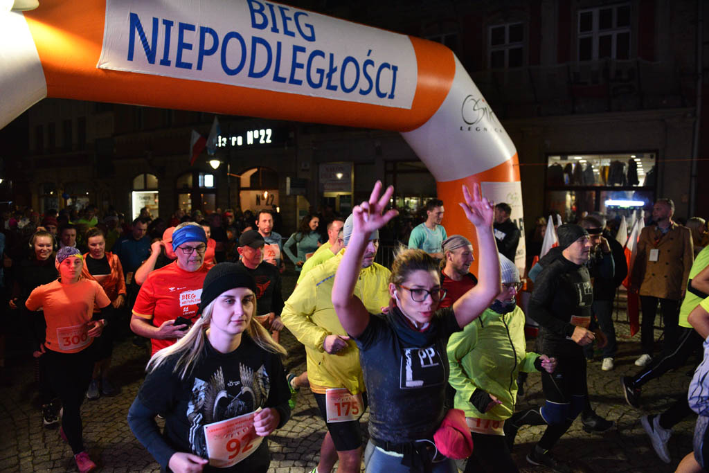 Jan Kaczor triumfatorem Legnickiego Biegu Niepodległości