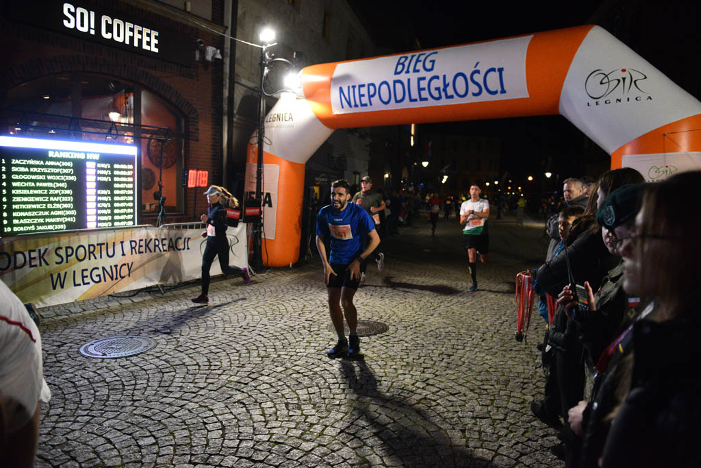 Jan Kaczor triumfatorem Legnickiego Biegu Niepodległości