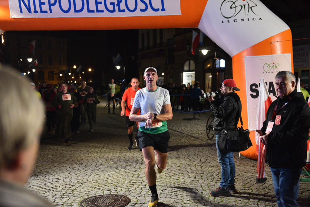 Jan Kaczor triumfatorem Legnickiego Biegu Niepodległości