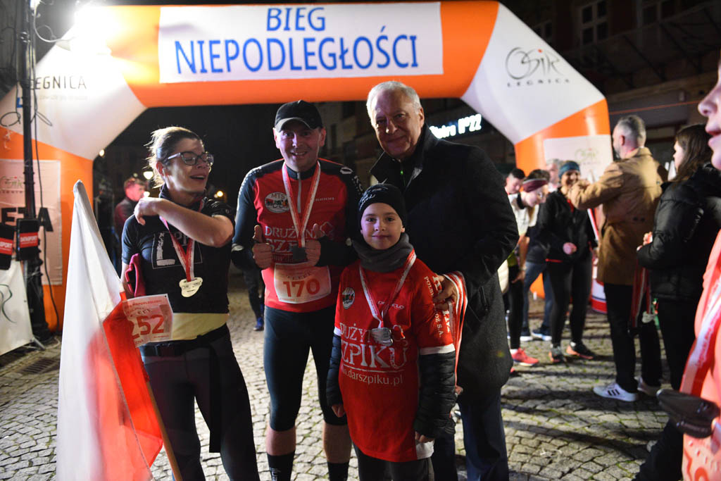 Jan Kaczor triumfatorem Legnickiego Biegu Niepodległości
